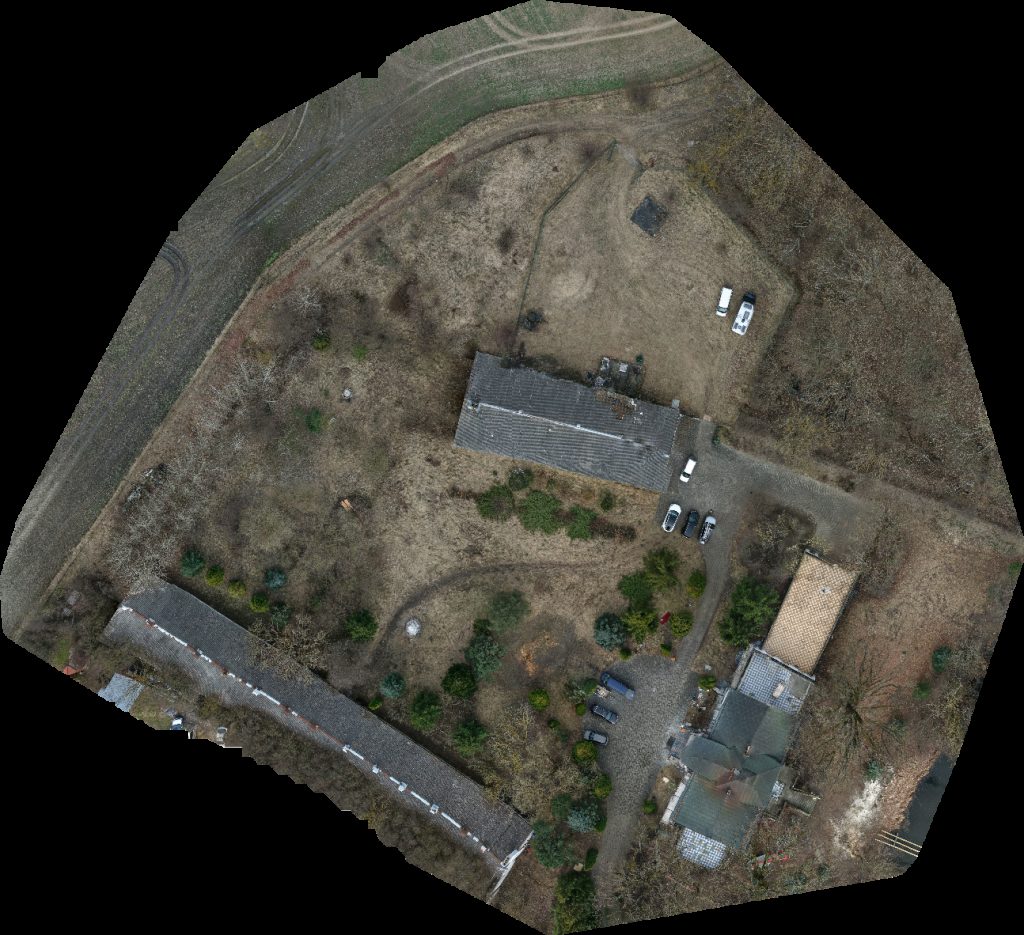 Drone map of O K Serwis Edmund Kluk Świetlica Wiejska in 48 Aerial drone map in Rakowiec, Wojewodztwo Pomorskie, PL