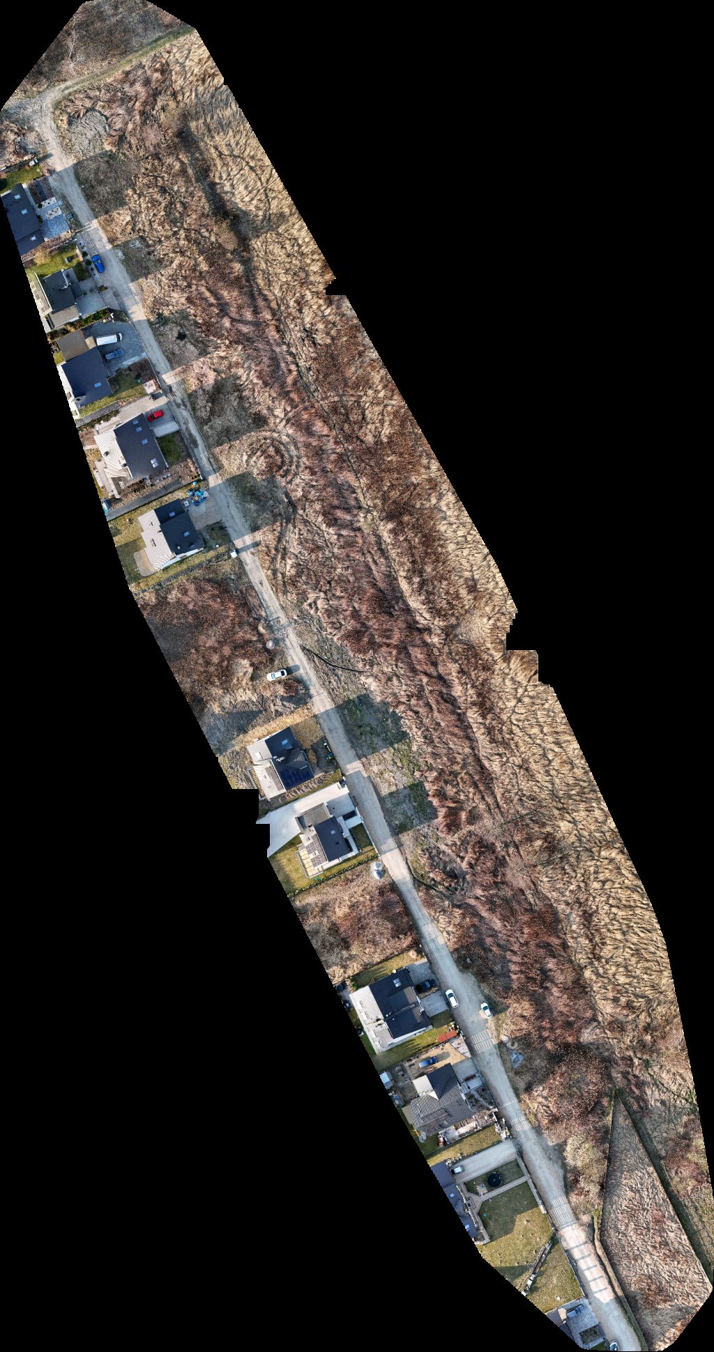 Drone map of Kasprowicza 17P 17M in biskupice ogródki działkowe Aerial drone map in Zabrze, Wojewodztwo Slaskie, PL