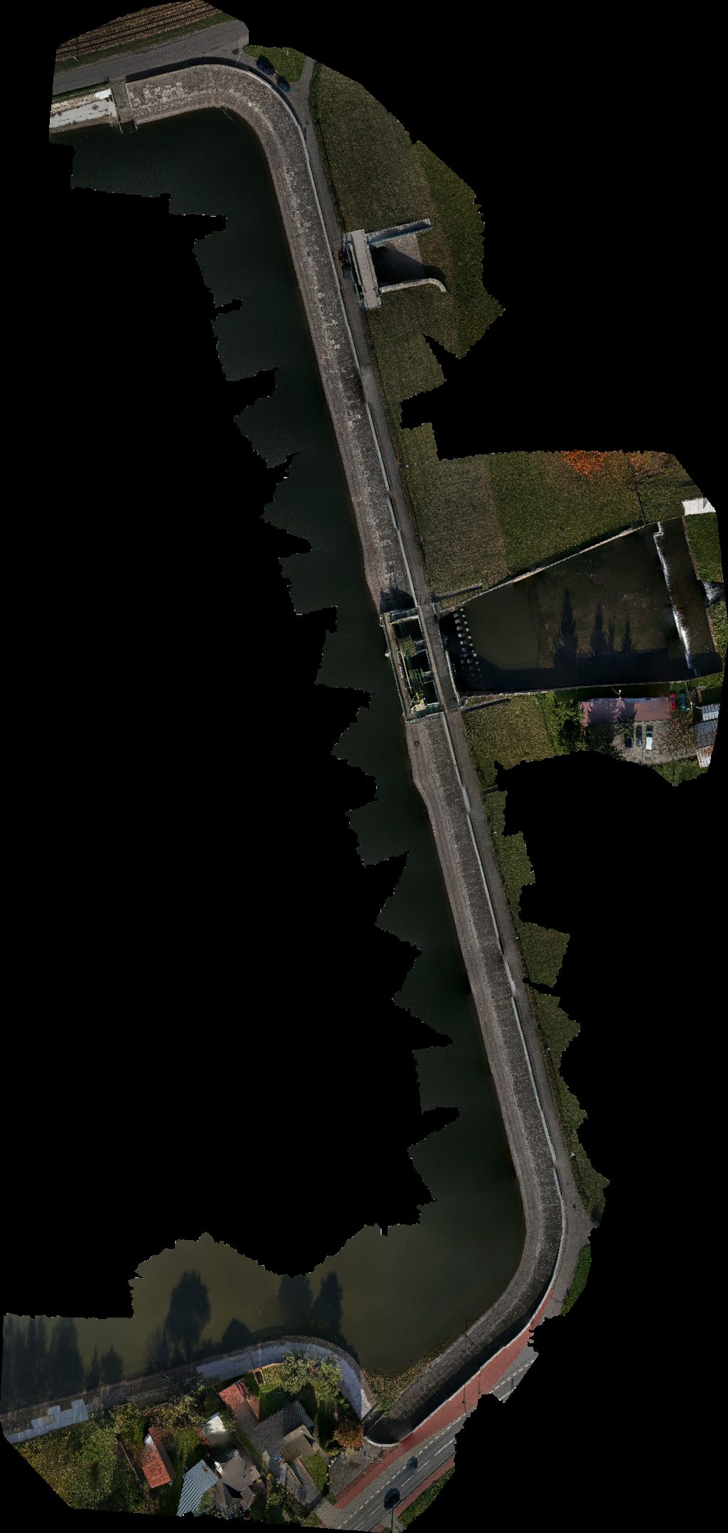 Drone map of Kamienna zapora wodna w Brodach Pracownia protetyki stomatologicznej Techn Anna Zawłocka in w brodach Aerial drone map in Powiat starachowicki, Wojewodztwo Swietokrzyskie, PL