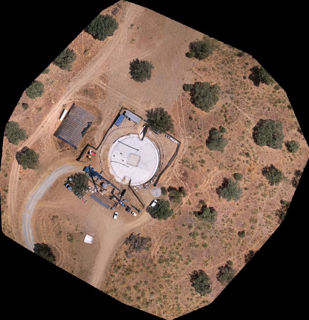 Thumbnail preview for Drone Map of Herdade Grande Vinho Wine Alentejo Ermida De Santo António Dos Açores in Vidigueira, Beja, Portugal