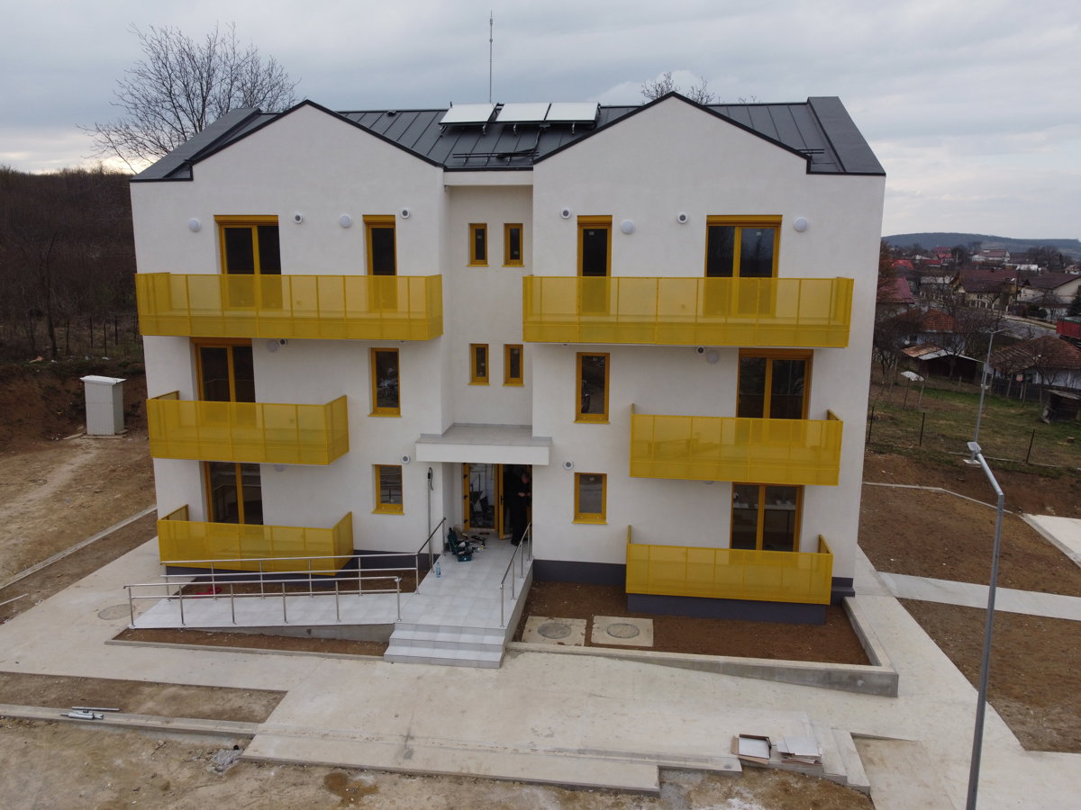 Drone 3d model of Lary Top Impex Cafe Bar Aerial drone 3d model in Cotu, Bt, RO