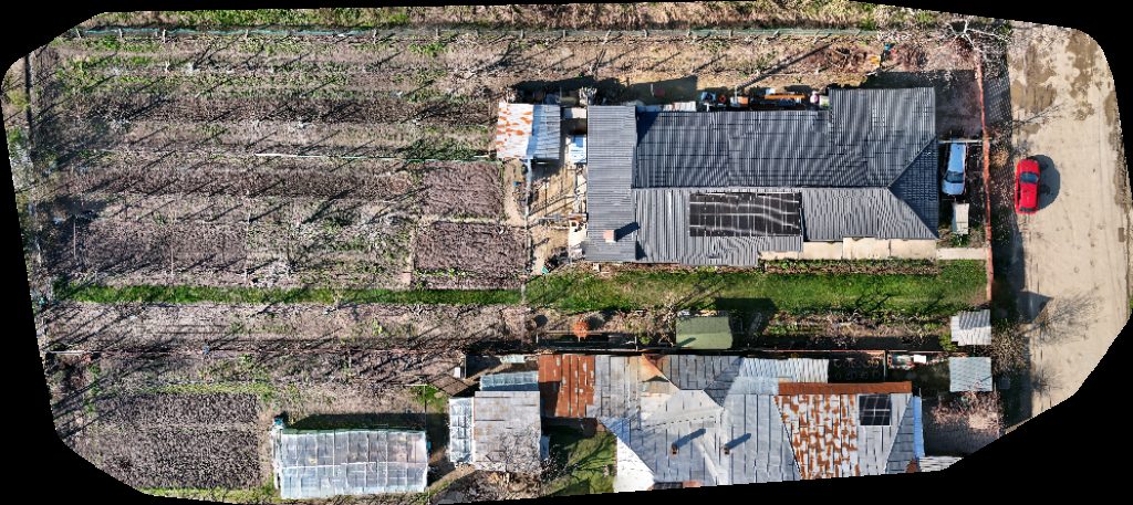 Drone map of CRL CURELARU ROYAL LEGEND Tractoare in spălătorie auto Aerial drone map in Tecuci, Gl, RO