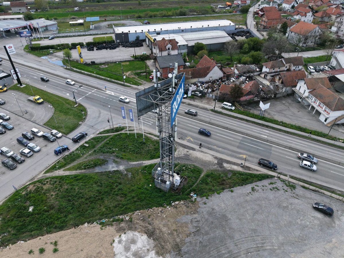 Drone 3d model of Sebeš mokri Air System s z t r in roda borča Aerial drone 3d model in Borča, Region, RS