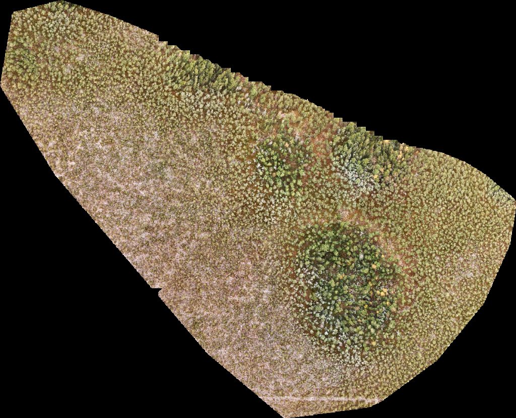 Drone map of Sberbank Bankomat Детский сад Морошка in kut yakh Aerial drone map in Нефтеюганский р-н, Куть-Ях пос., Region, RU