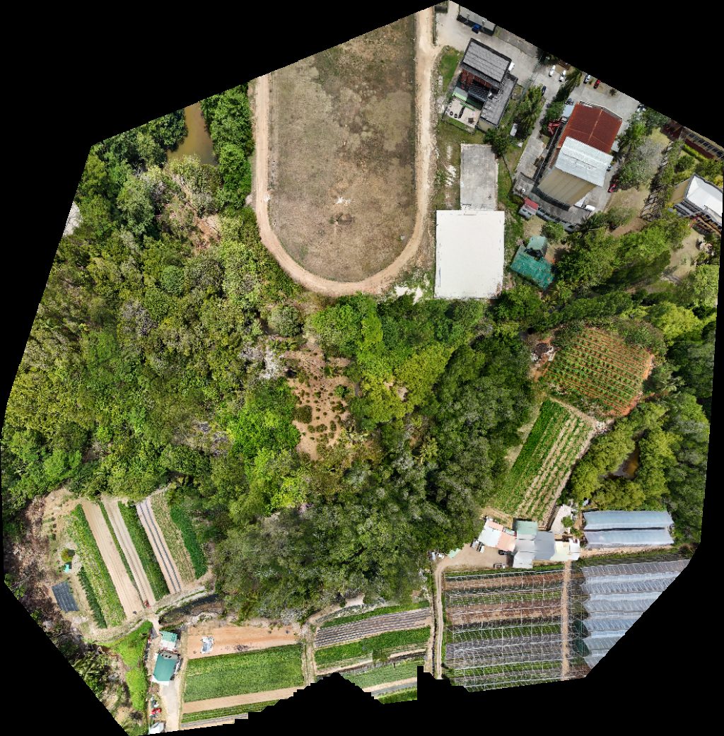 Drone map of Football Field Elite Gym in arc royale luxury Aerial drone map in Anse Royale, Anse Royale, SC