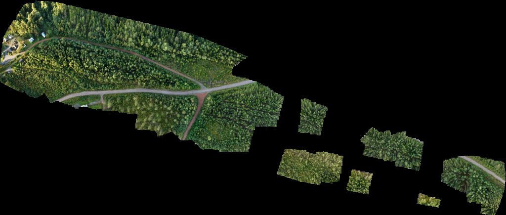 Drone map of Böle Krångede Bergvallens Stugby in väg 87 Aerial drone map in , Jamtland County, SE