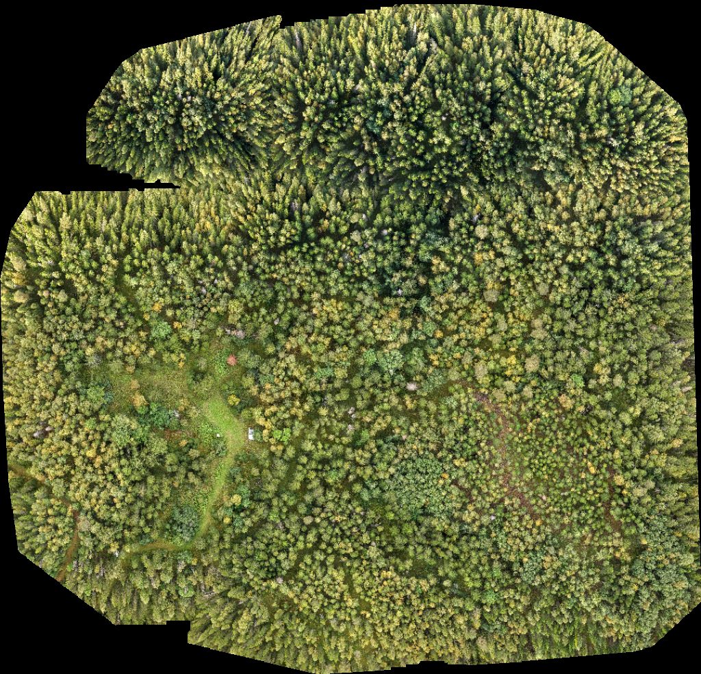 Drone map of Böle Krångede Bergvallens Stugby in väg 87 Aerial drone map in , Jamtland County, SE