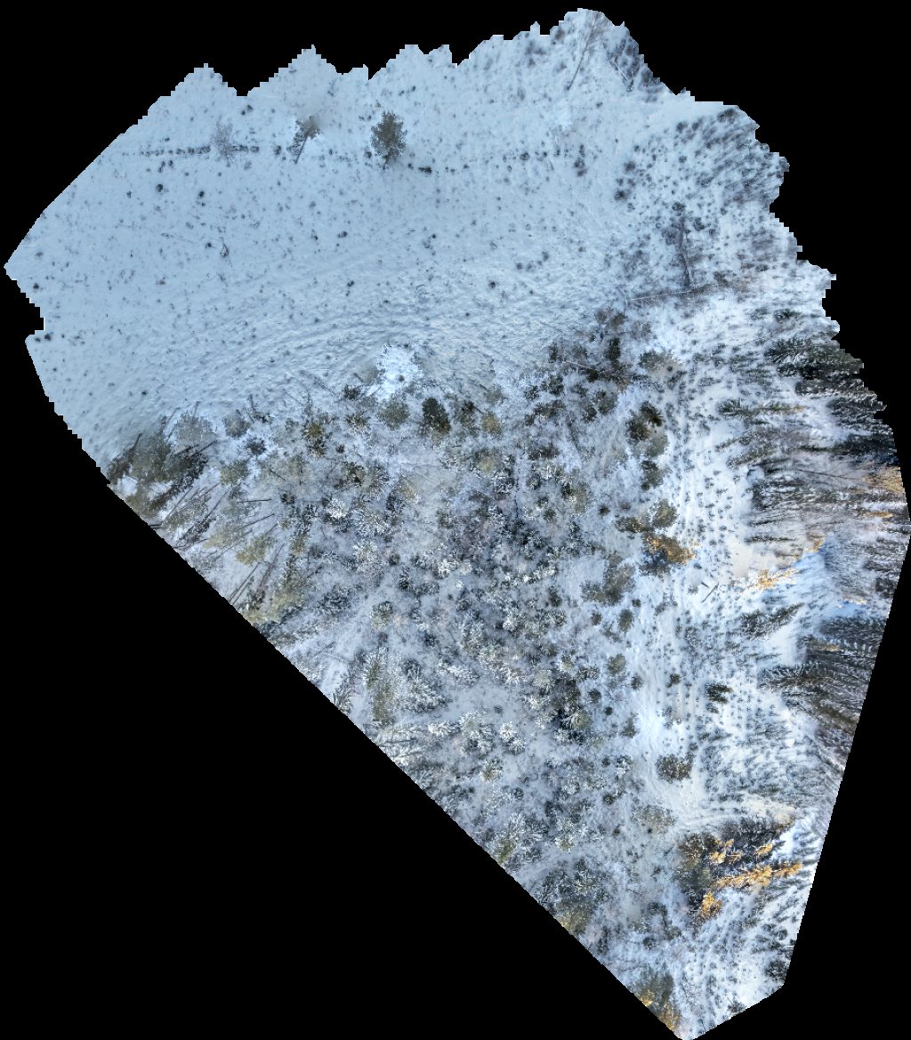 Drone map of Jansmyrberget Över Böle in väg 87 Aerial drone map in , Jamtland County, SE