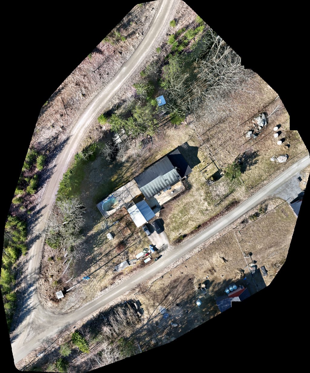 Drone map of Rimsjöskogens naturreservat Stall västra syninge in one bedroom house Aerial drone map in , Stockholm County, SE