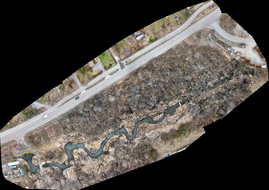 Drone map of Smådjurshuset Stockholm AB Mensättra våtmark Aerial drone map in , Stockholms Lan, SE