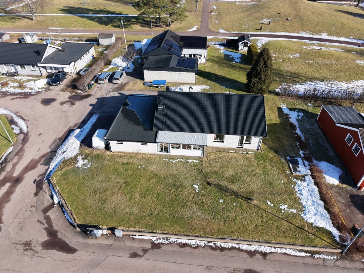 Drone 3d model of ETM Hästsport HB Fotbollsplan in jp legotjänst ab Aerial drone 3d model in , Varmlands Lan, SE