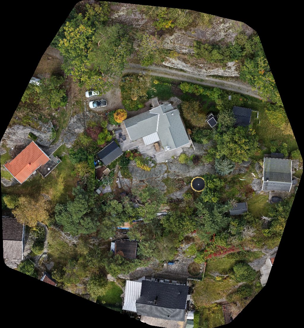 Drone map of Ödsmål badplats Ödsmåls Mosse Byväg in rörtångens badplats Aerial drone map in , Vastra Gotaland County, SE