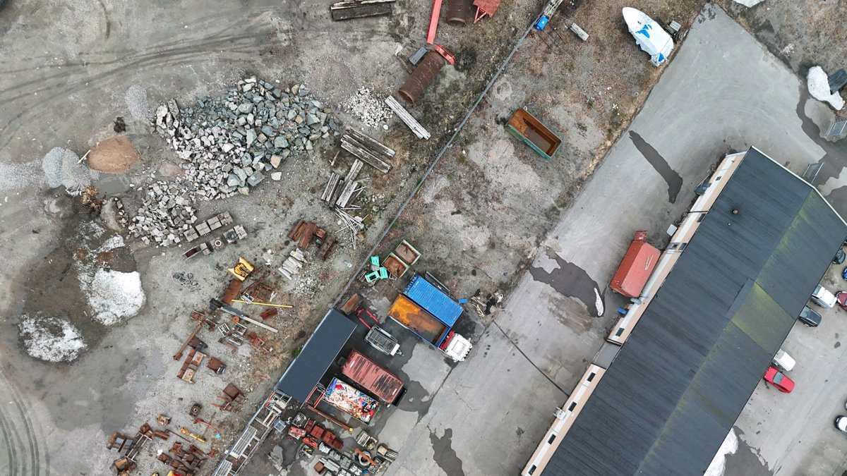 Drone 3d model of Uddevalla Takrenovering Västergötland AB NO 1 Wine Spirits in Samneröd-Asperöd Aerial drone 3d model in , Vastra Gotalands Lan, SE