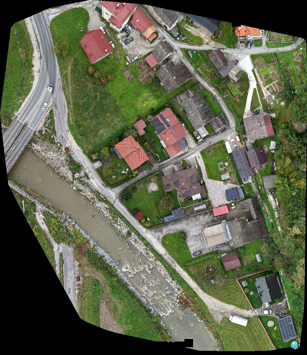 Drone map of Tojal podjetje za svetovanje organizacijo in proizvodnjo d o Prodajalna kava bar go Aleksandra Gorenšek s p in d o o Aerial drone map in , Dravograd, SI
