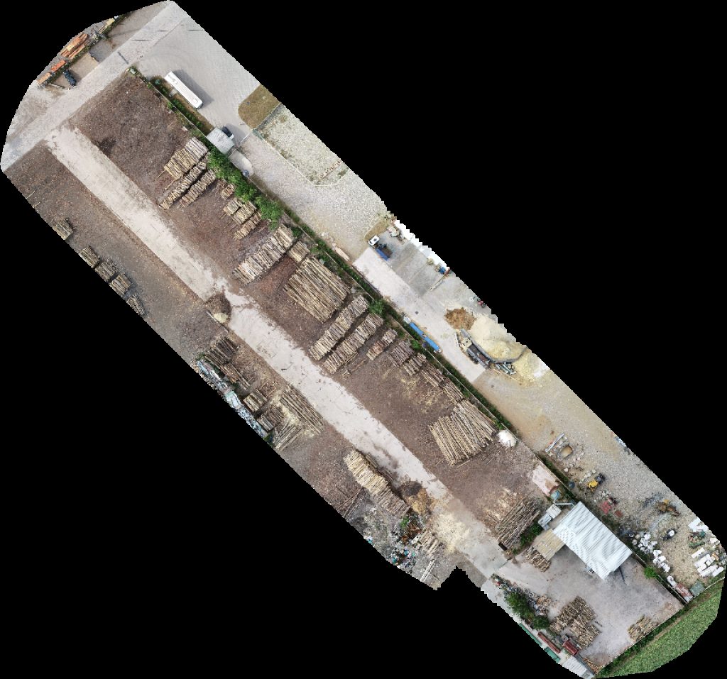 Drone map of Čerpacia stanica DREVOPAL Ltd in s r o Aerial drone map in Ladce, Trenciansky Kraj, SK