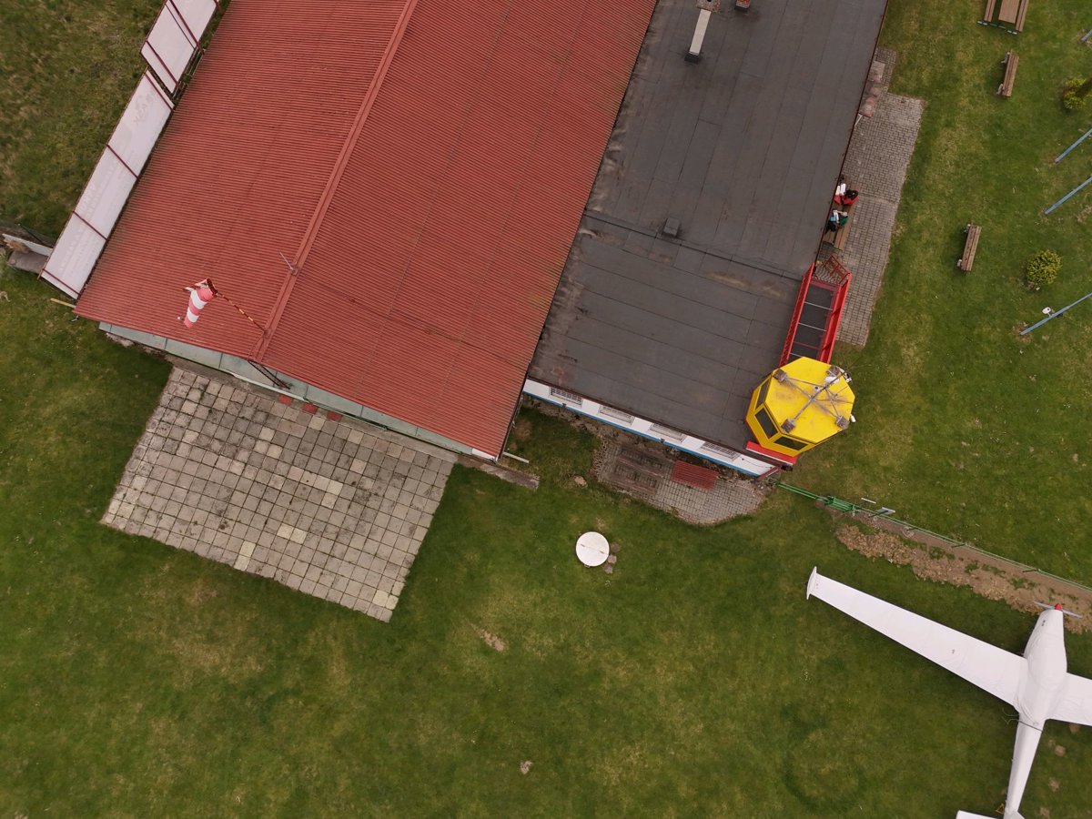 Drone 3d model of Aeroklub Blachdom Plus in s r o Aerial drone 3d model in Ružomberok, Zilinsky Kraj, SK