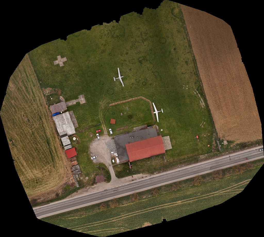 Drone map of Aeroklub Blachdom Plus in s r o Aerial drone map in Ružomberok, Zilinsky Kraj, SK