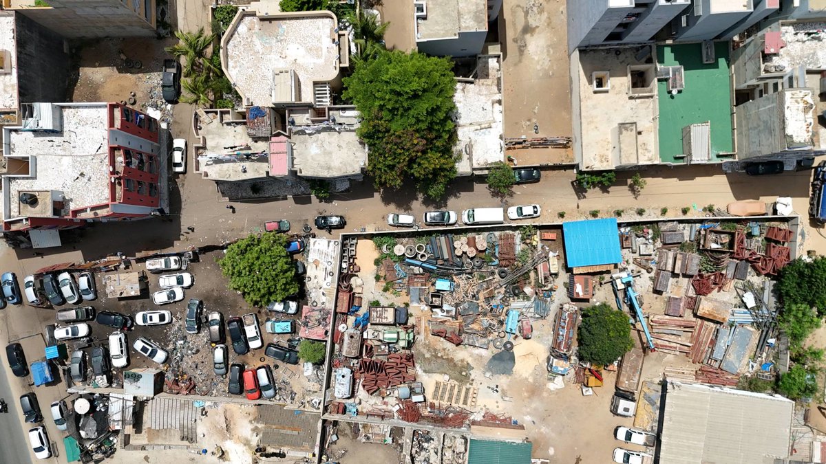 Thumbnail preview for 3D Drone Model of Abdoulaye Kawsara Moto Niang Freres in Pikine, Dakar Region, Senegal