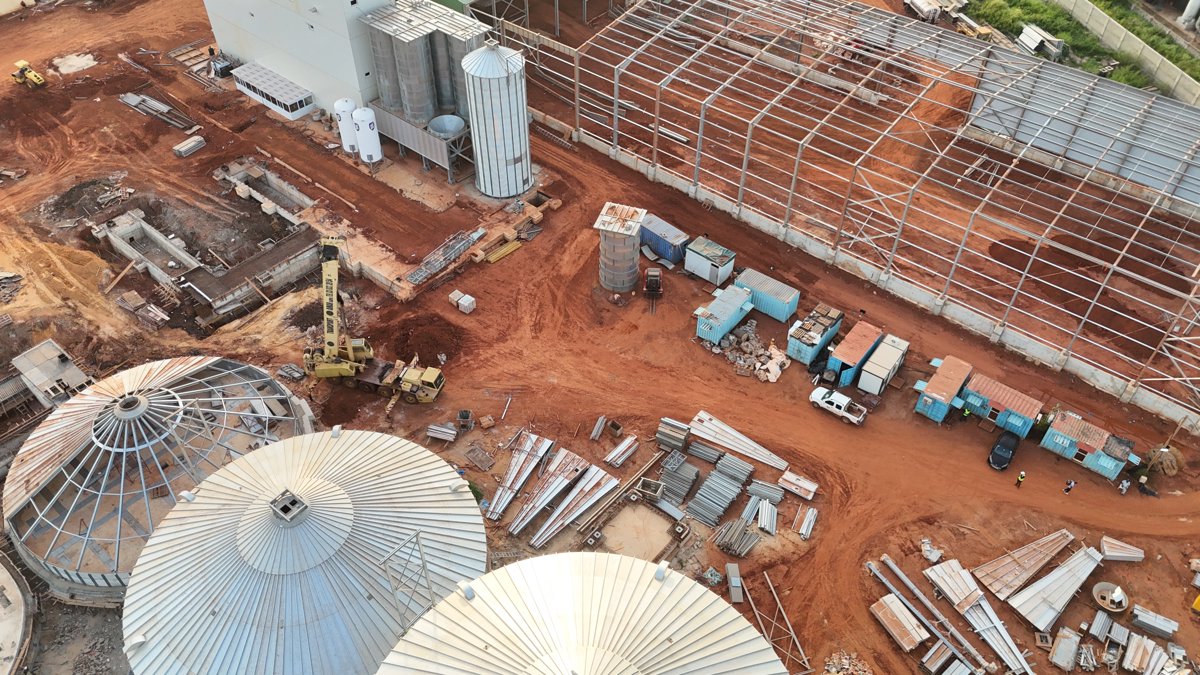 Thumbnail preview for 3D Drone Model of Siltal Africa Egypt Blg Gold Refinery in Rufisque, Region De Dakar, Senegal