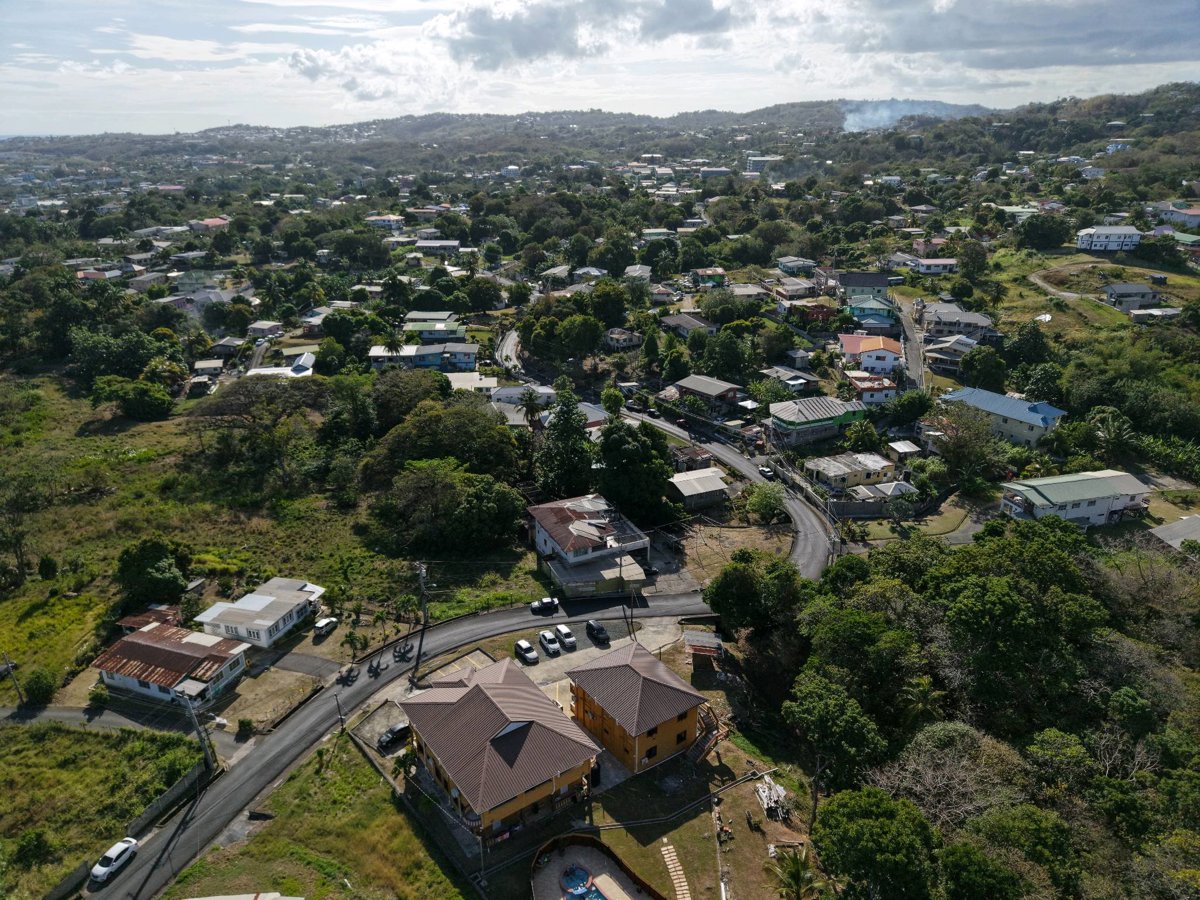 Drone 3d model of Prestige Auto Spa Rehoboth Ministries in mini mart Aerial drone 3d model in Scarborough, Tobago, TT
