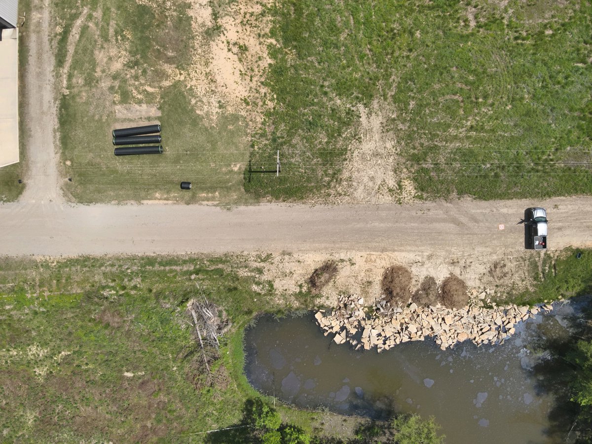 Drone 3d model of Kingwood Forestry Services Kiefhaber s Mobile Home Parts in kiefhaber s Aerial drone 3d model in Monticello, Ar, US