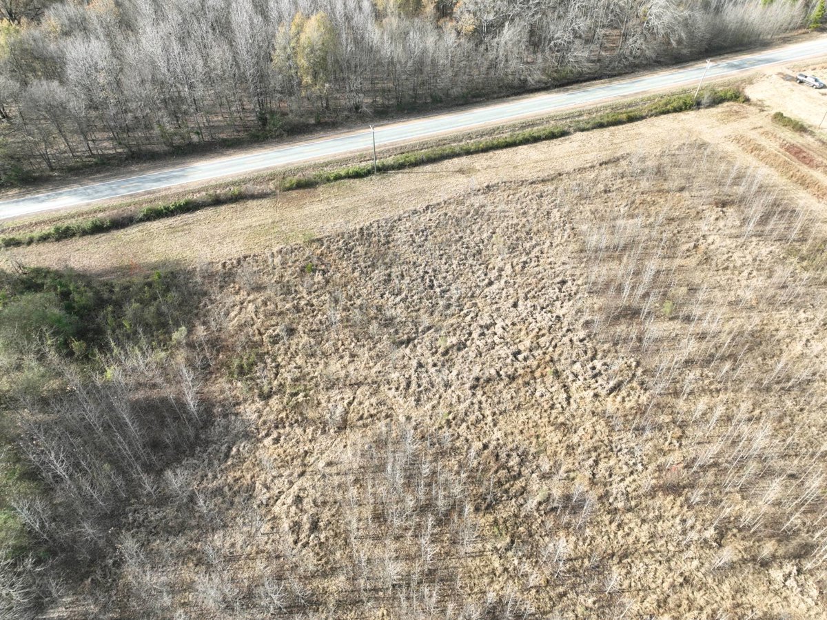 Drone 3d model of Gore Farms Trucking Shiloh Church Aerial drone 3d model in Palestine, Ar, US