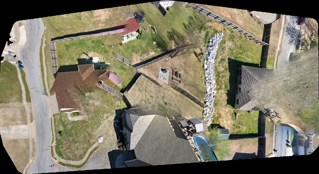 Drone map of Creative Expressions Arkansas Stairs LLC Aerial drone map in Pea Ridge, Ar, US