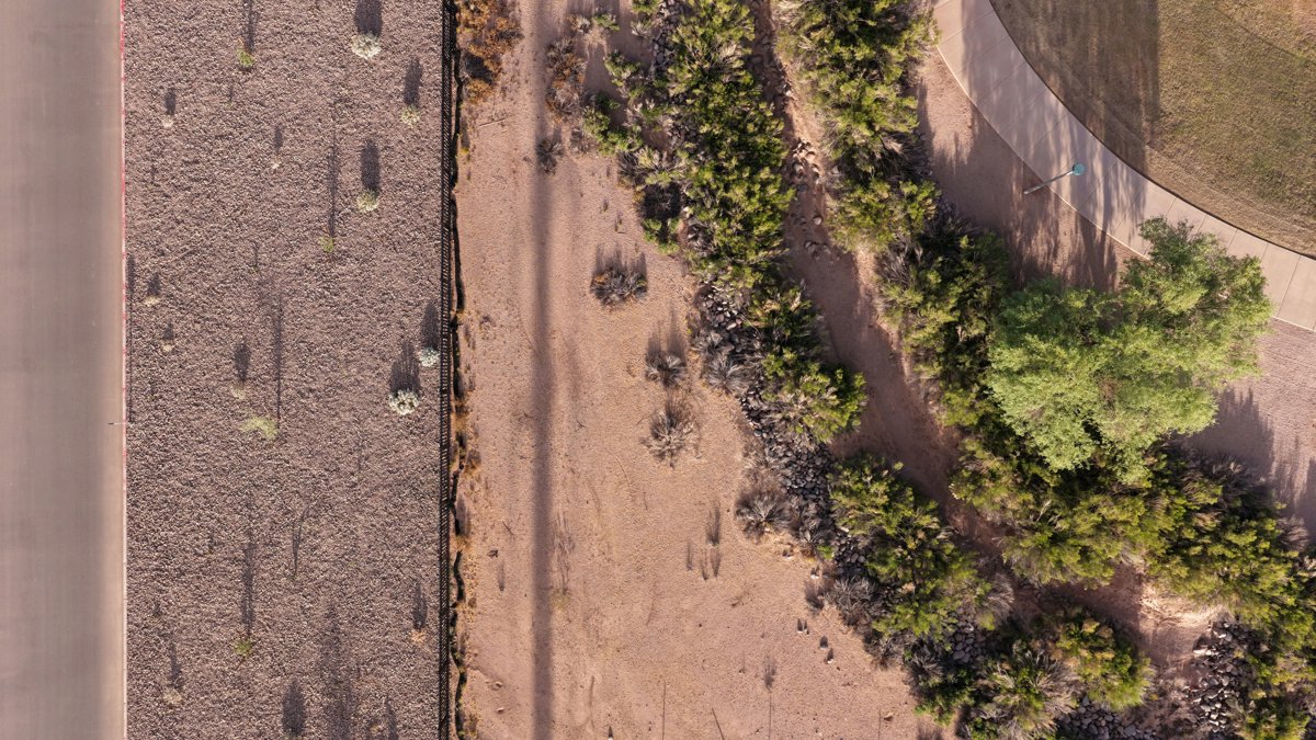 Drone 3d model of Basin 114 PHX57 Aerial drone 3d model in Mesa, Az, US