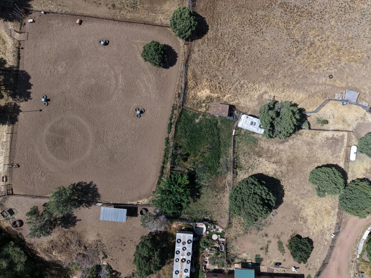 Drone 3d model of Plante Processing Meats Fulton View Ranch in tonto apache Aerial drone 3d model in Payson, Az, US