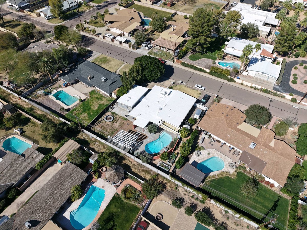 Drone 3d model of Wolf Marie Whole Mama Wellness Collective Doulas in North Mountain Village Aerial drone 3d model in Phoenix, Az, US