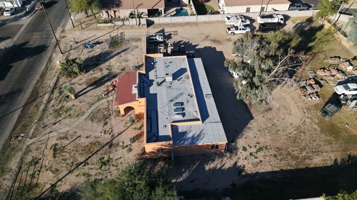 Drone 3d model of Edgar Morales Landscaping Alex Window Cleaning Services LLC in Paradise Valley Village Aerial drone 3d model in Phoenix, Az, US