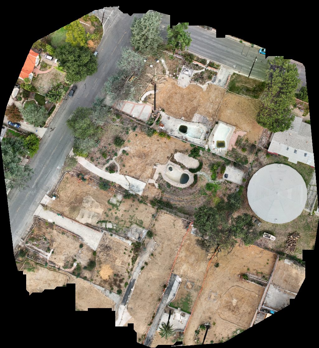 Drone map of Children s Country House Lynet in nancy s Aerial drone map in Altadena, Ca, US