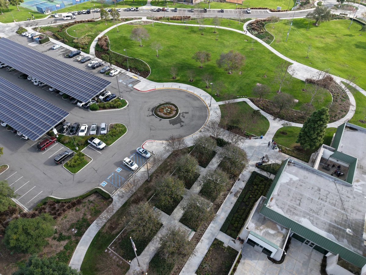 Drone 3d model of The Classic Kids Love Soccer Aerial drone 3d model in Fountain Valley, Ca, US