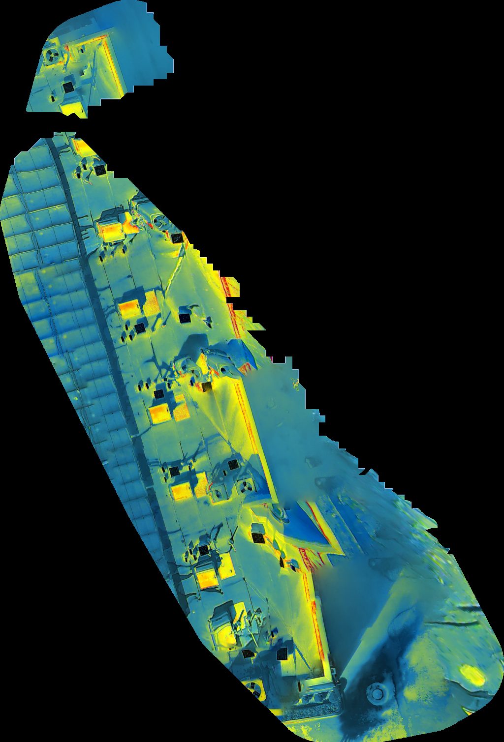 Drone map of L B Blvd 51st SE SW Aerial drone map in Long Beach, Ca, US