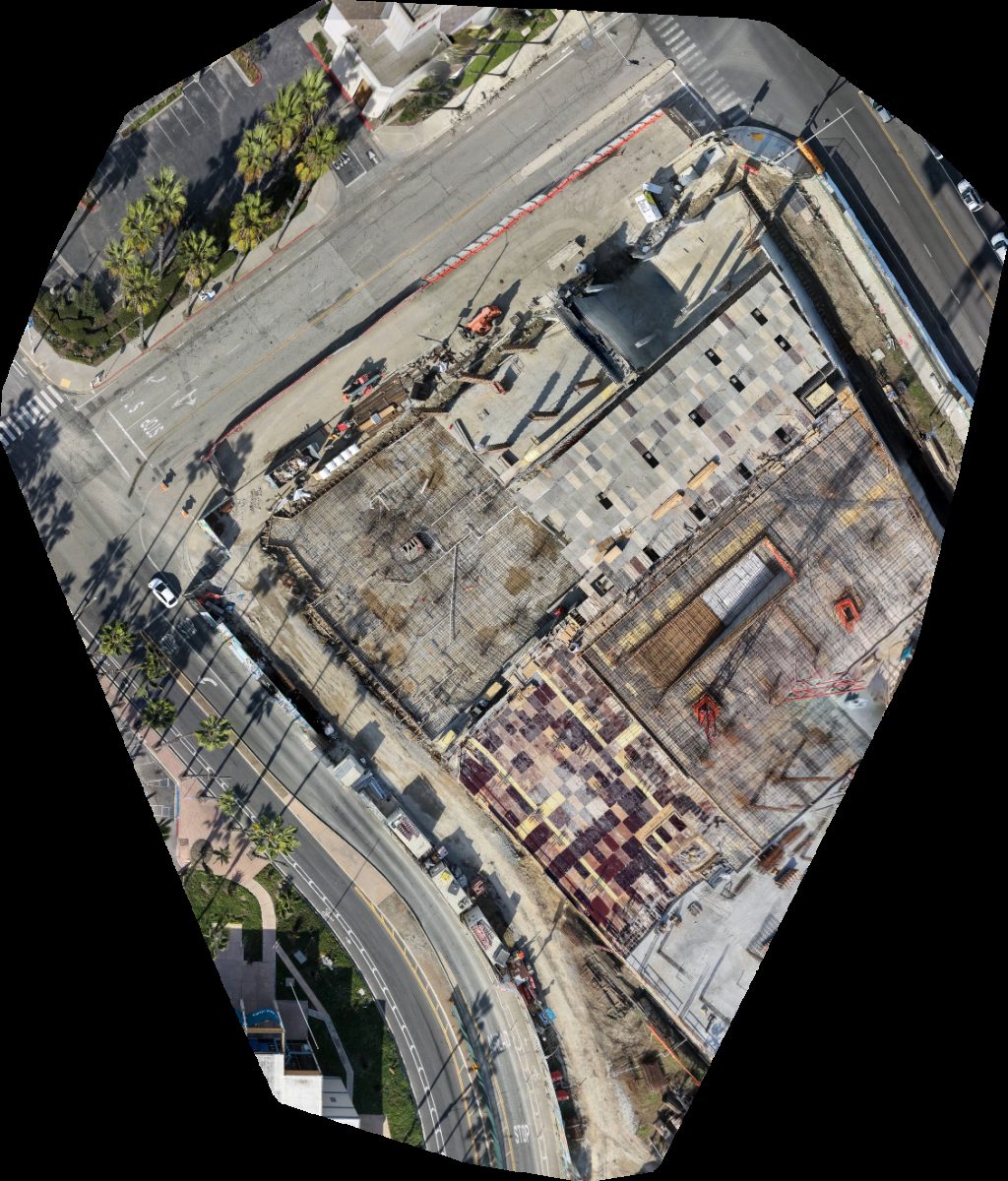 Drone map of AgrowSan Goldsmith Ellen R in Marina Aerial drone map in Long Beach, Ca, US