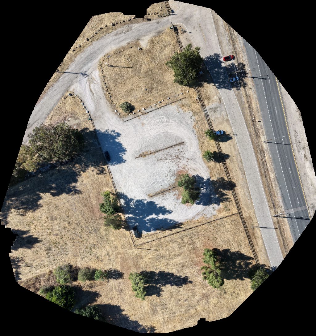 Thumbnail preview for Drone Map of Towsley Canyon Park Old Car Home Filming Location in Los Angeles County, California, United States