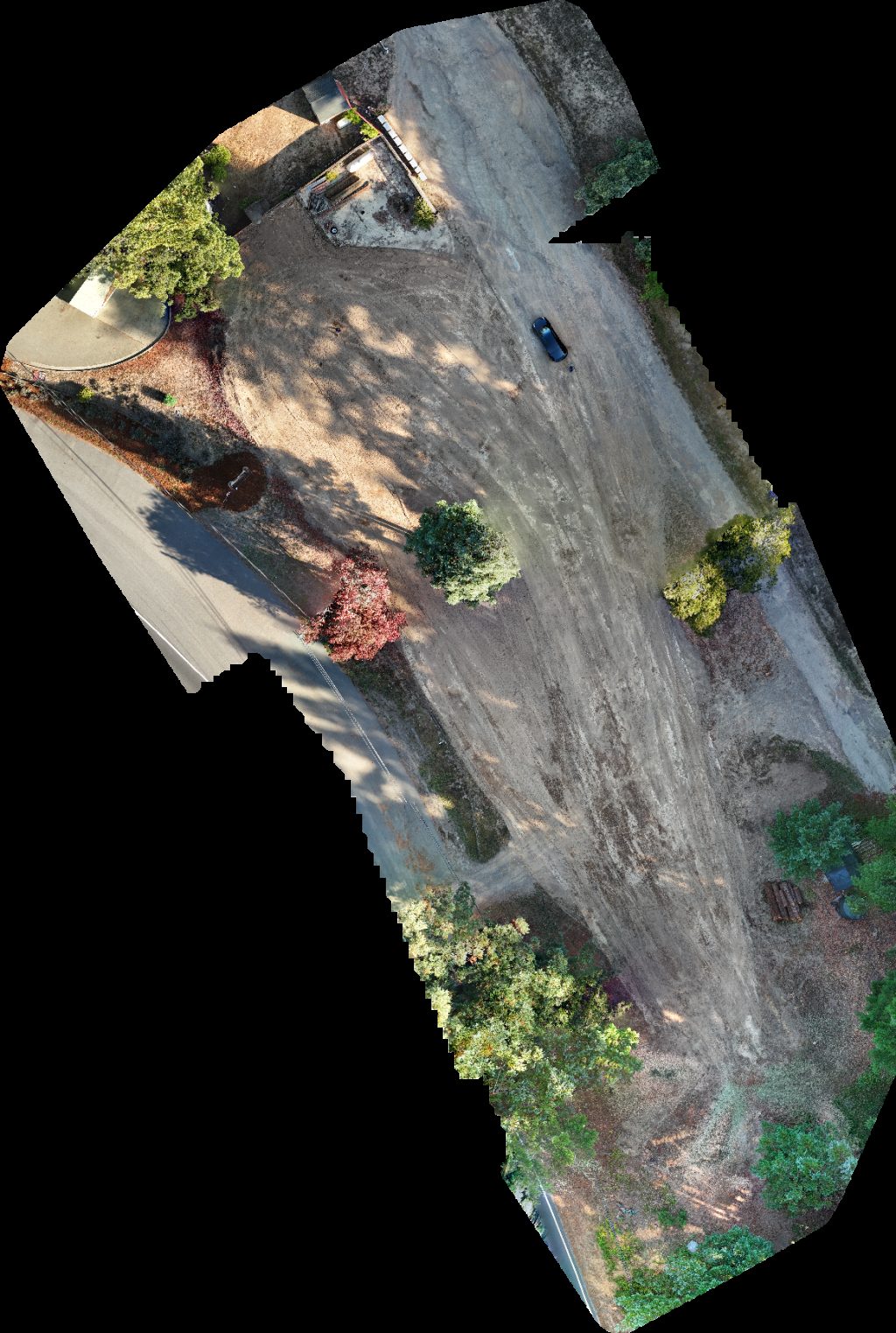 Drone map of Anderson Valley Fire Station 743 General Store Aerial drone map in Navarro, Ca, US
