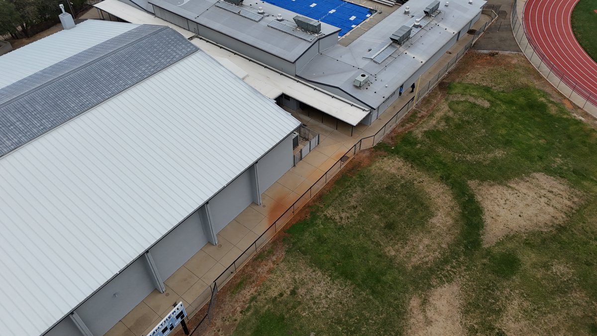 Drone 3d model of Shasta Sleep Services Smallshots Gallery in Deakins Subdivision Aerial drone 3d model in Redding, Ca, US