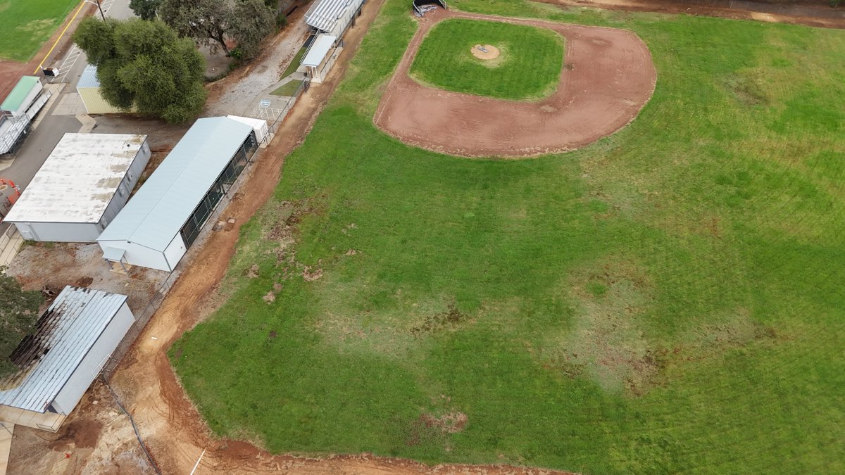 Drone 3d model of Cooperative Pre School The Keys in Sunset Aerial drone 3d model in Redding, Ca, US