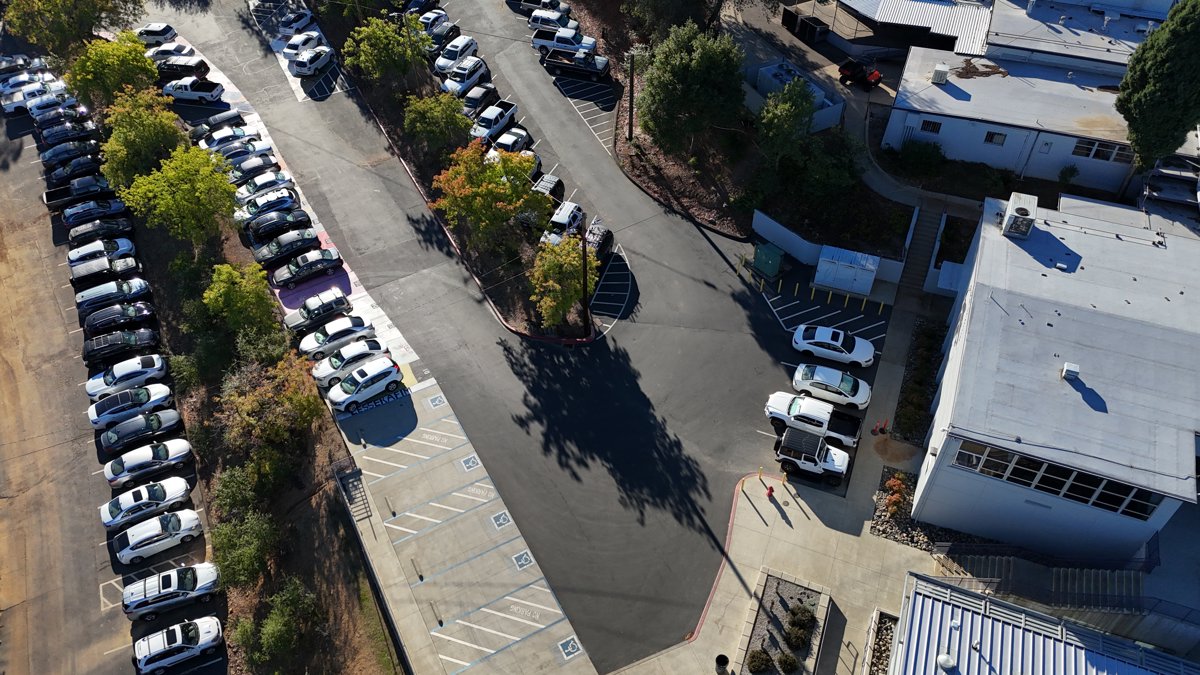 Drone 3d model of Shasta High School Athletic Field in Sunset Aerial drone 3d model in Redding, Ca, US