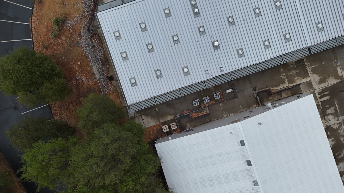 Drone 3d model of Shasta High School Pioneer in Sunset Aerial drone 3d model in Redding, Ca, US