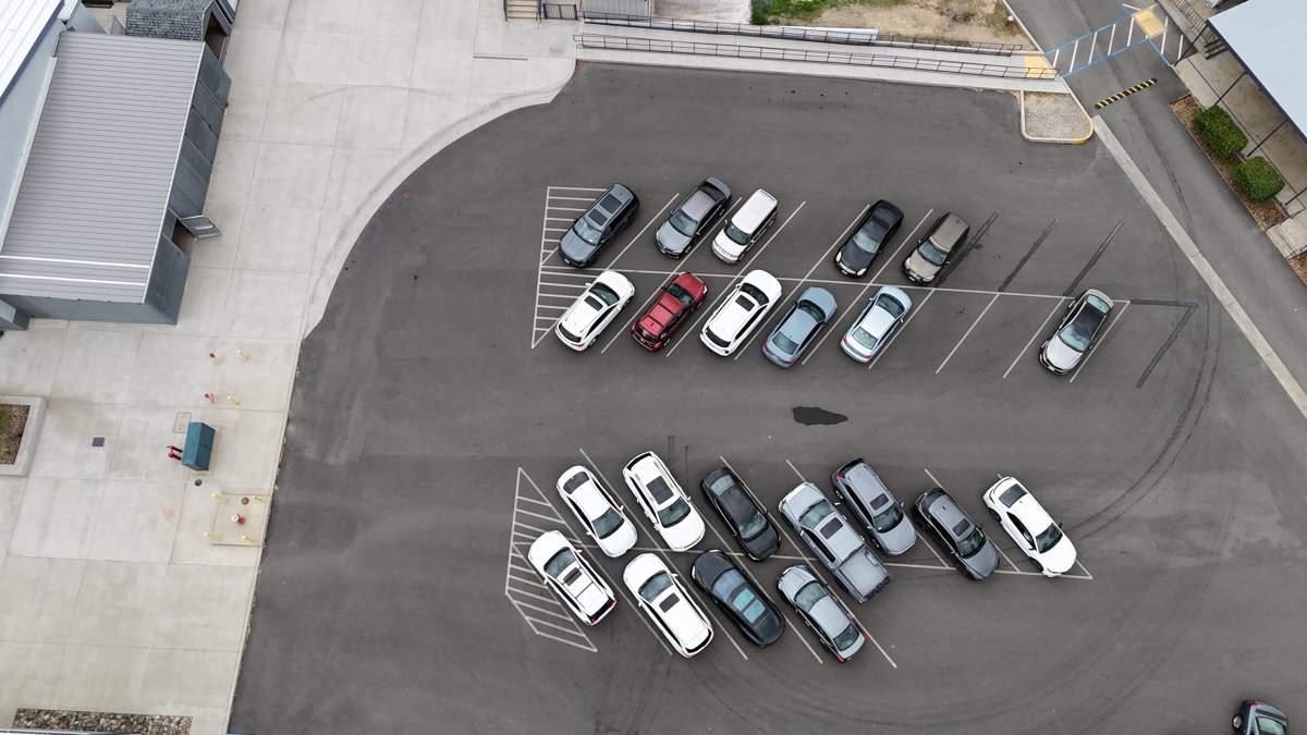 Drone 3d model of Shasta High School Pioneer in Sunset Aerial drone 3d model in Redding, Ca, US