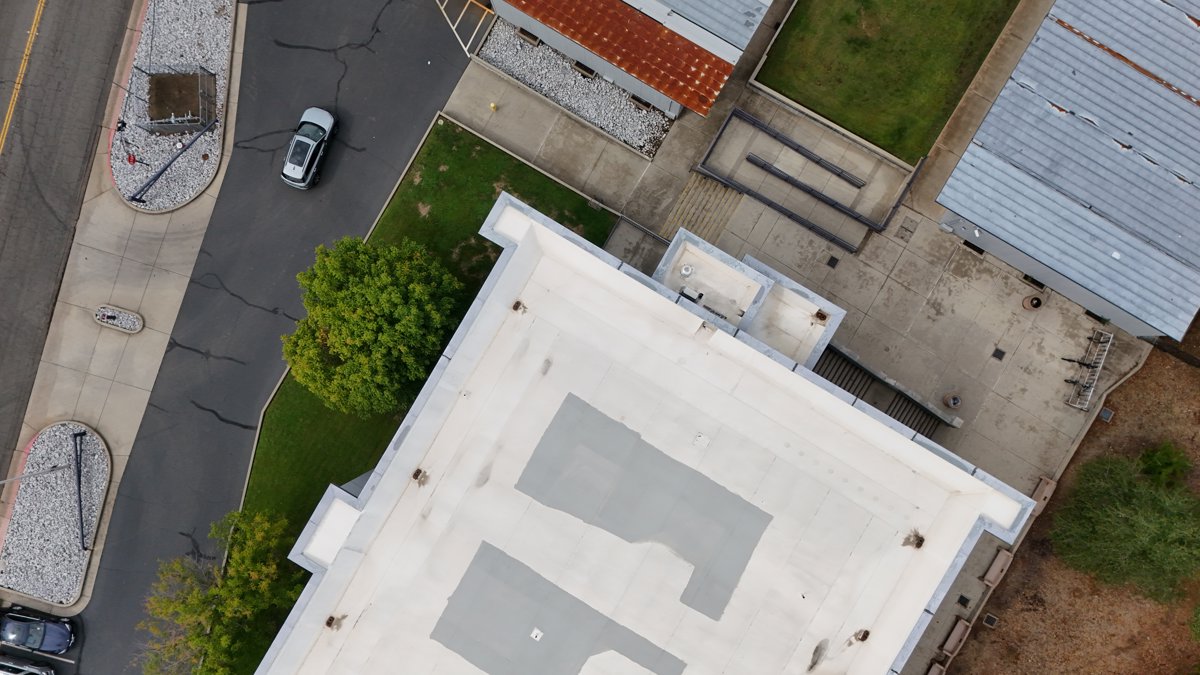 Drone 3d model of Warreb Yvette Richard A Look Inc in Sunset Aerial drone 3d model in Redding, Ca, US