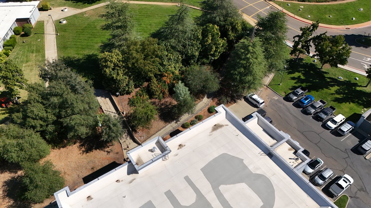 Drone 3d model of Warreb Yvette Richard A Look Inc in Sunset Aerial drone 3d model in Redding, Ca, US