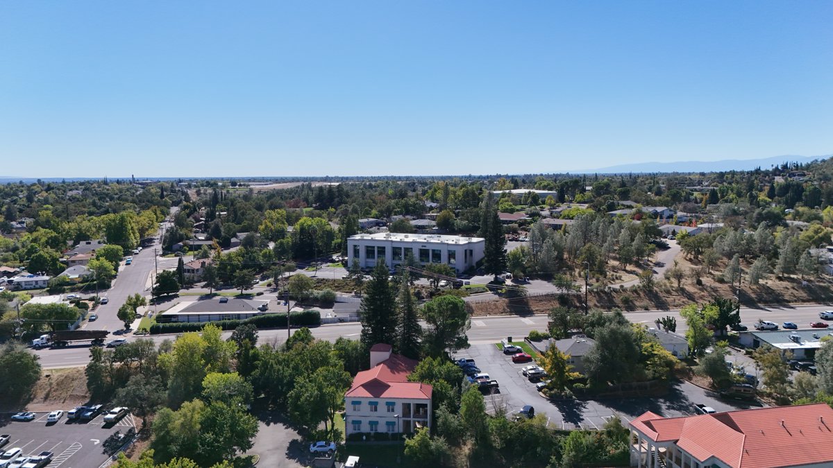 Drone 3d model of Warreb Yvette Richard A Look Inc in Sunset Aerial drone 3d model in Redding, Ca, US