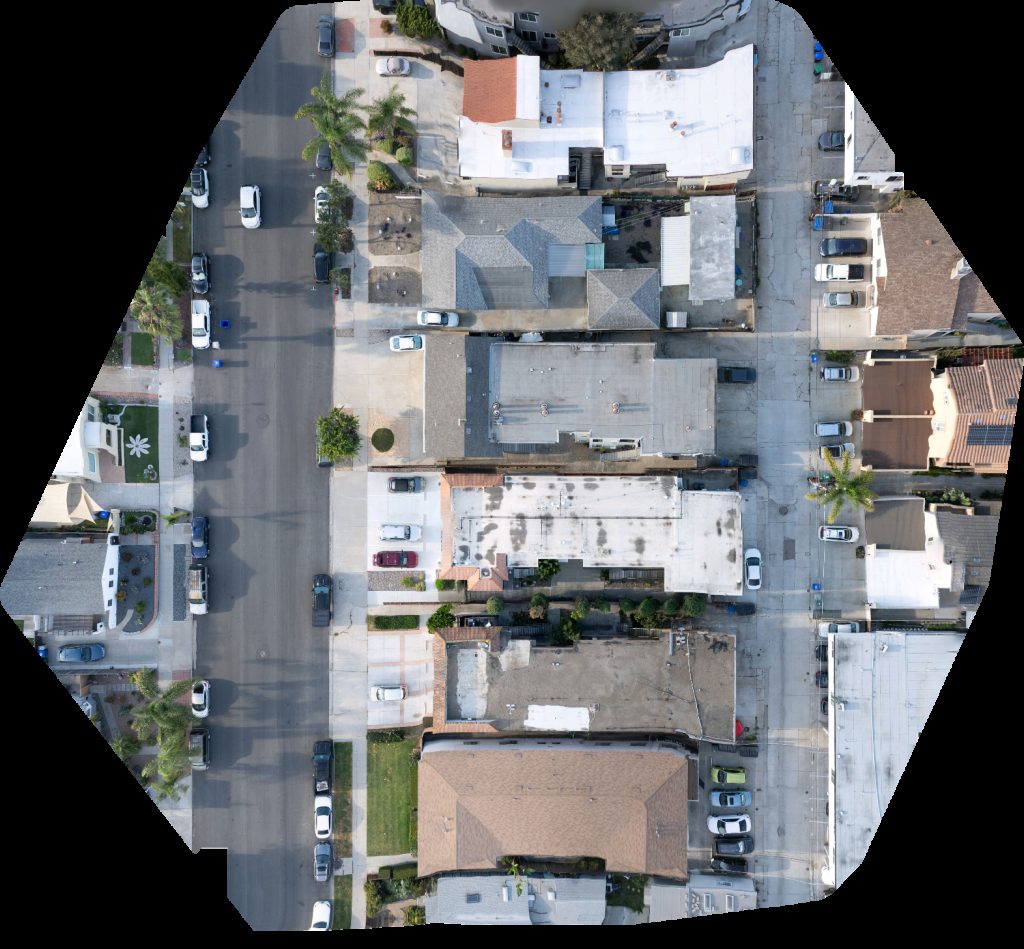 Drone map of Impression Studios Silver Star Staffing for Your Hiring Needs in City Heights Aerial drone map in San Diego, Ca, US