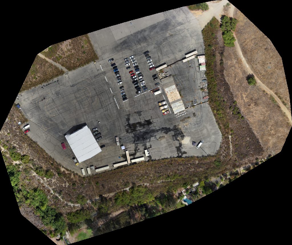 Drone map of Mt SAC Lot M Next Innovation Dispatch Services LLC in mt sac Aerial drone map in Walnut, Ca, US
