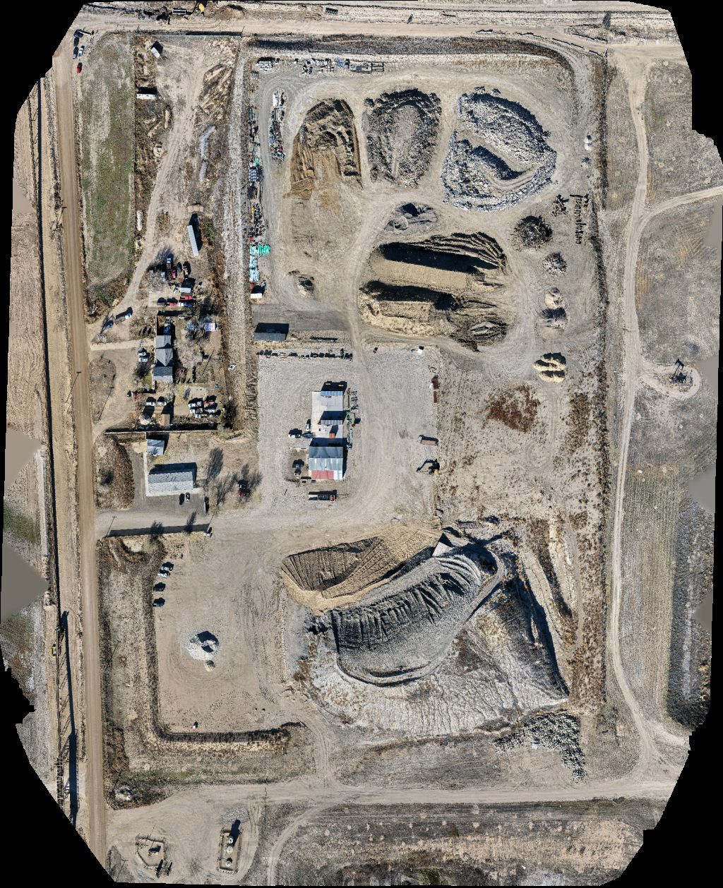 Drone map of Northern Treatment Plant Metro Water Recovery in dyno pro inc Aerial drone map in Brighton, Co, US