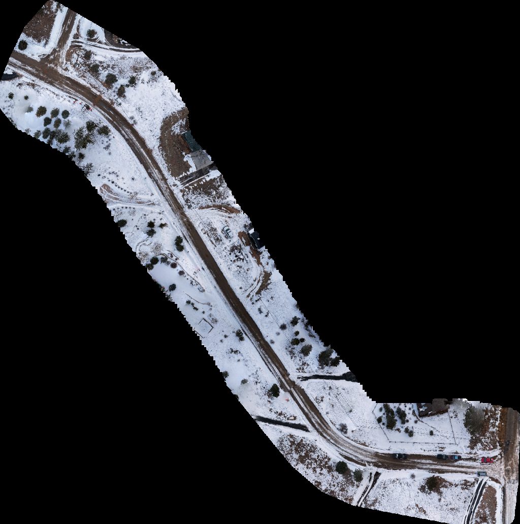 Drone map of Anzalone Avarella Studios Compute IT LLC Aerial drone map in Estes Park, Co, US