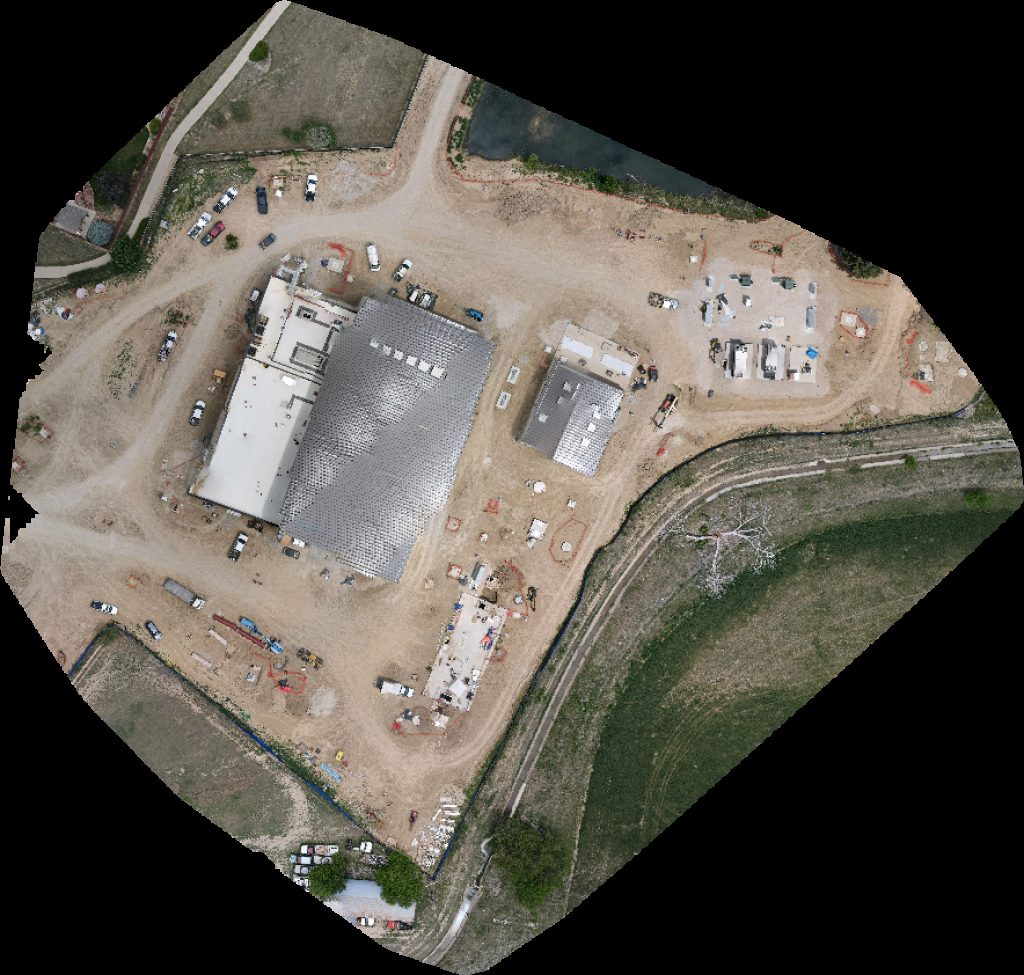 Drone map of Water Works Quality Counts House Painting Aerial drone map in Johnstown, Co, US